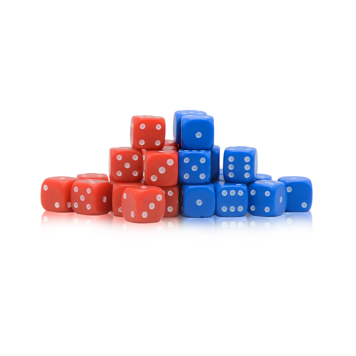 D6 Dice Pack | 10mm Red & Blue Pack