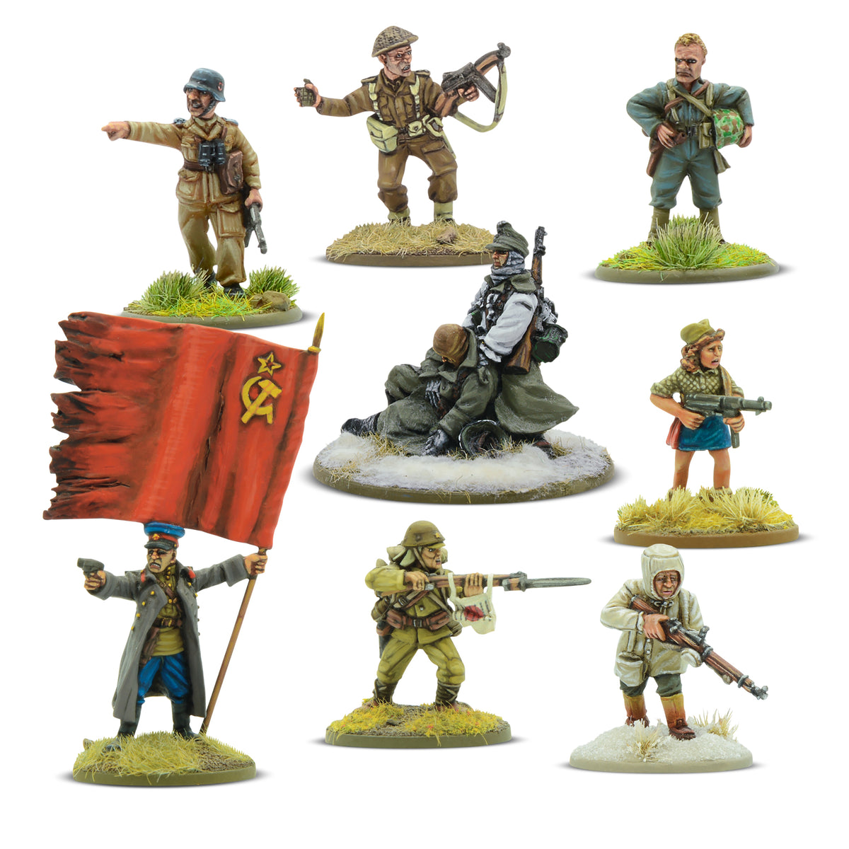 Warlord Games Birthday Celebration Book Figure Bundle