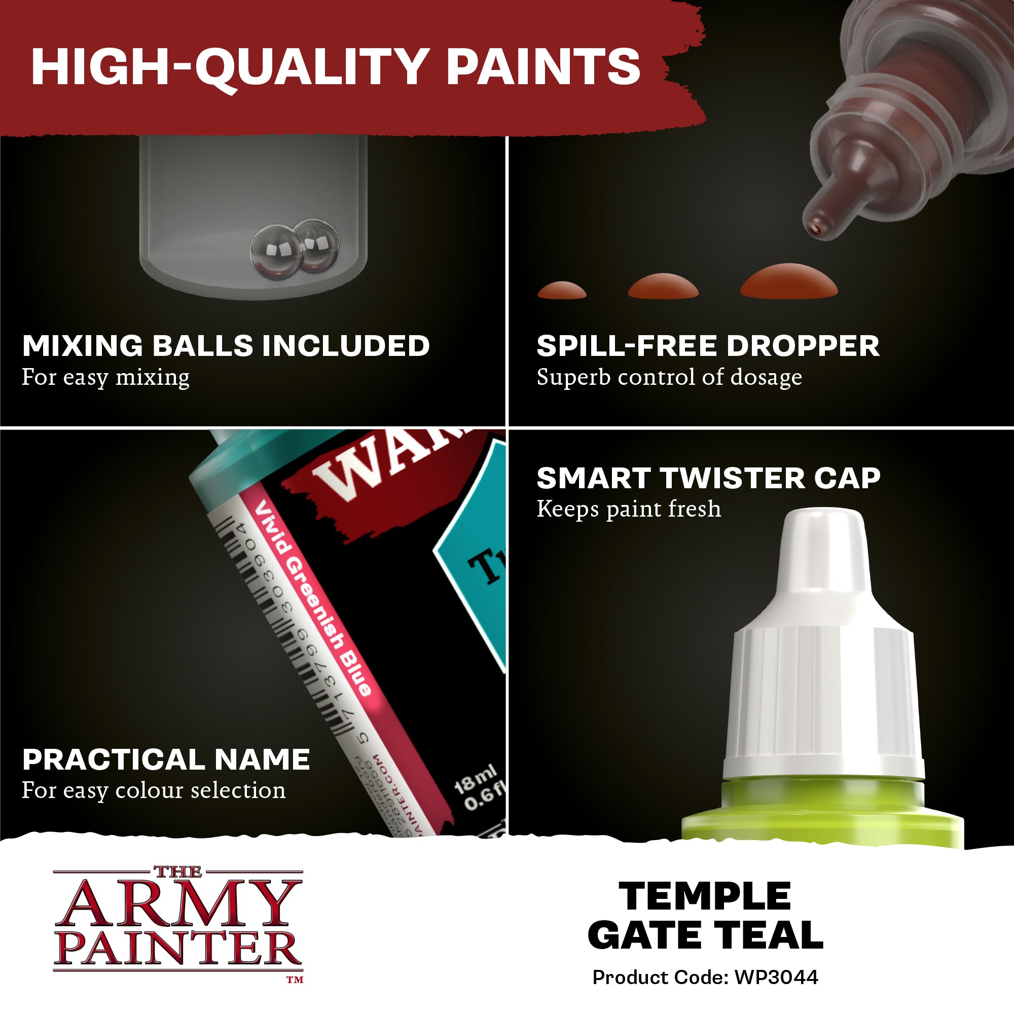 Warpaints Fanatic: Temple Gate Teal