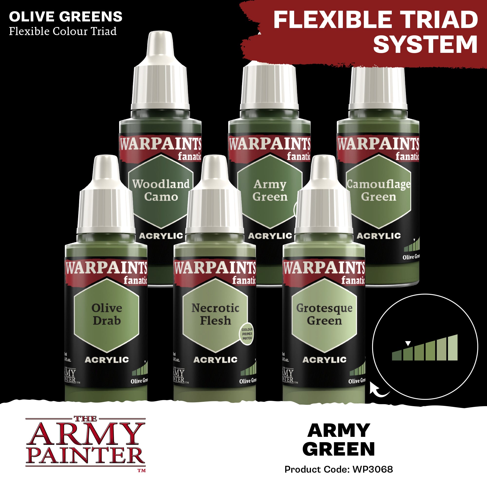 Warpaints Fanatic: Army Green