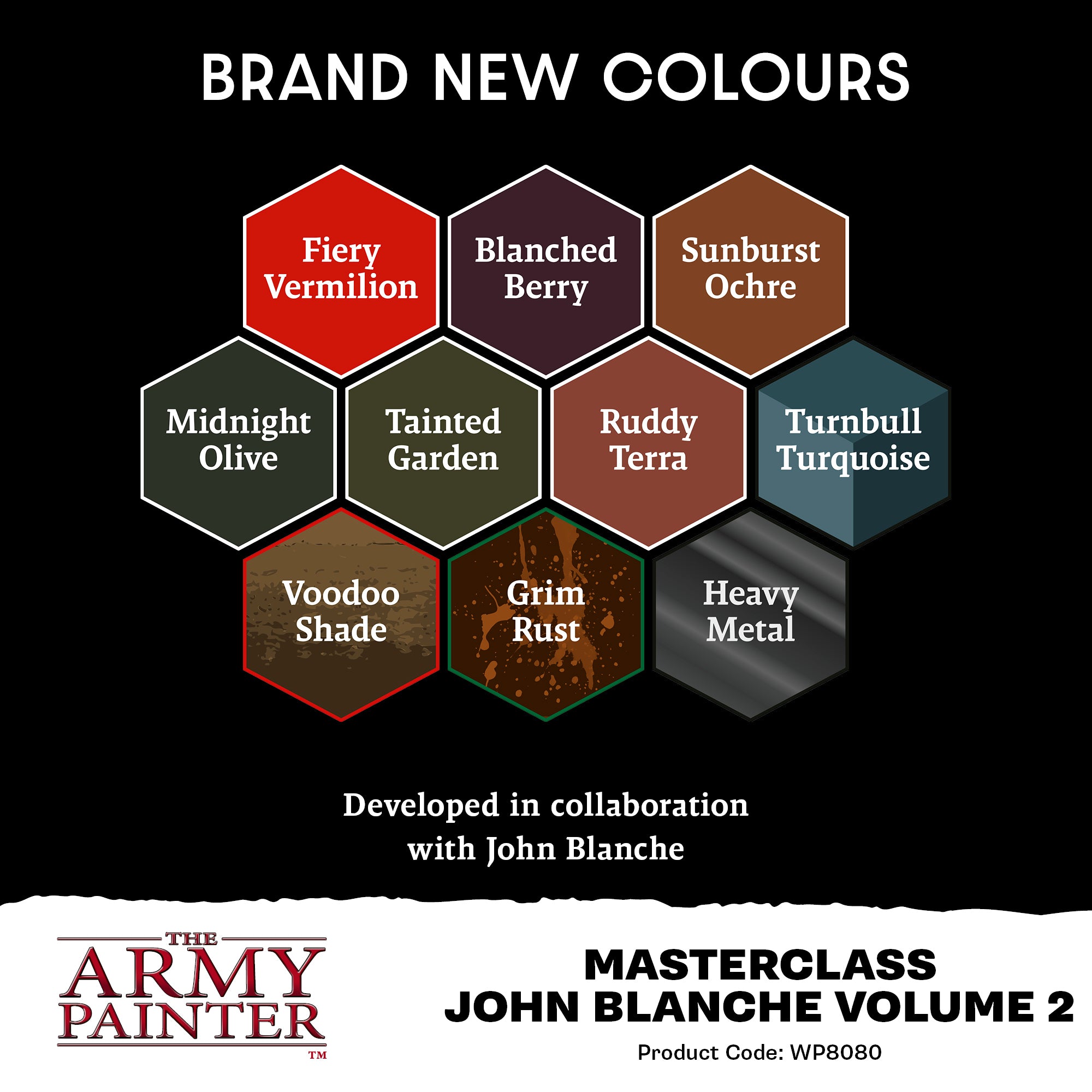 The Army Painter - Masterclass: John Blanche Volume 2 Paint Set