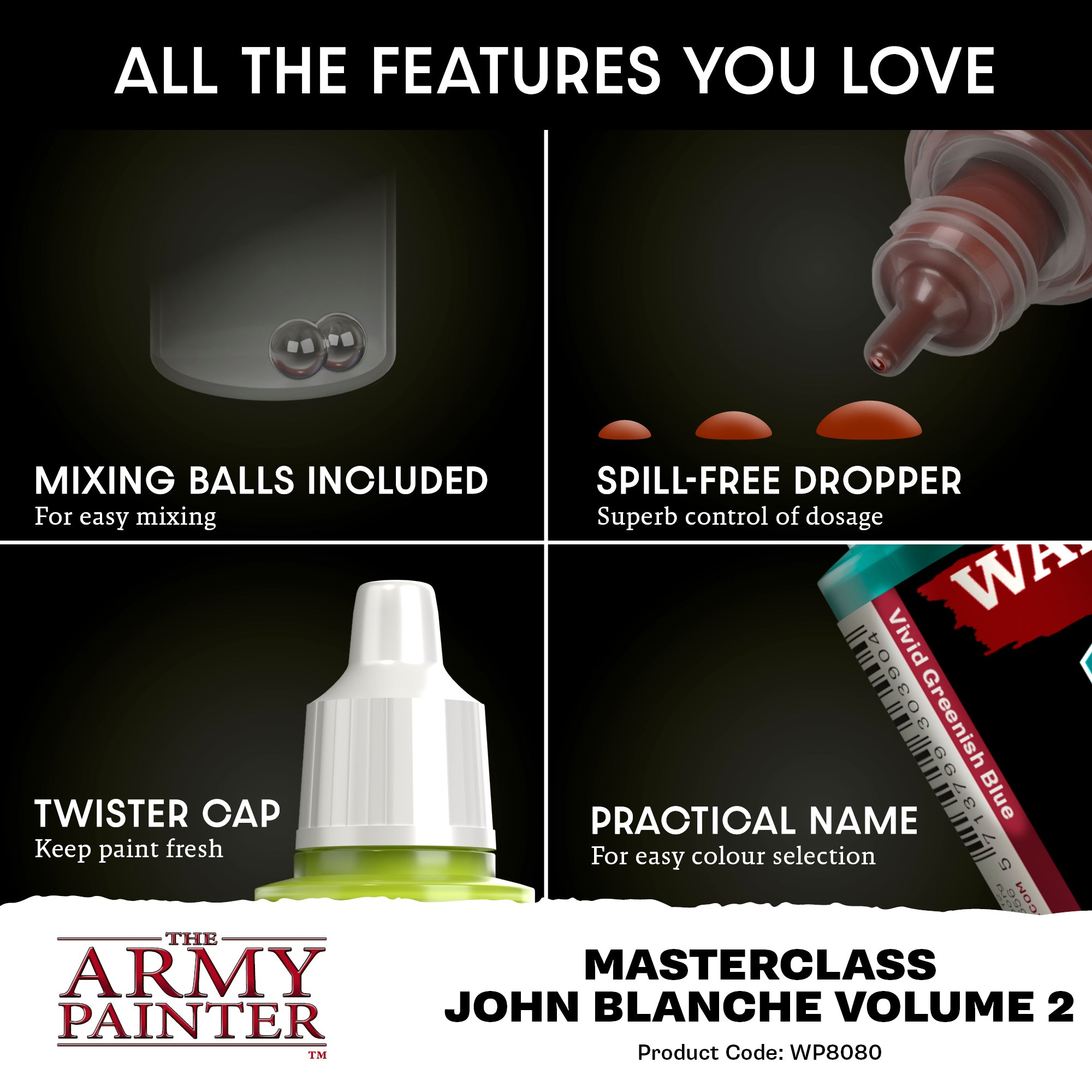 The Army Painter - Masterclass: John Blanche Volume 2 Paint Set