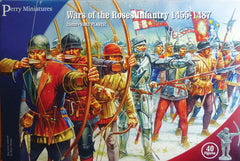 Wars of the Roses: Infantry (1455-1487) plastic boxed set