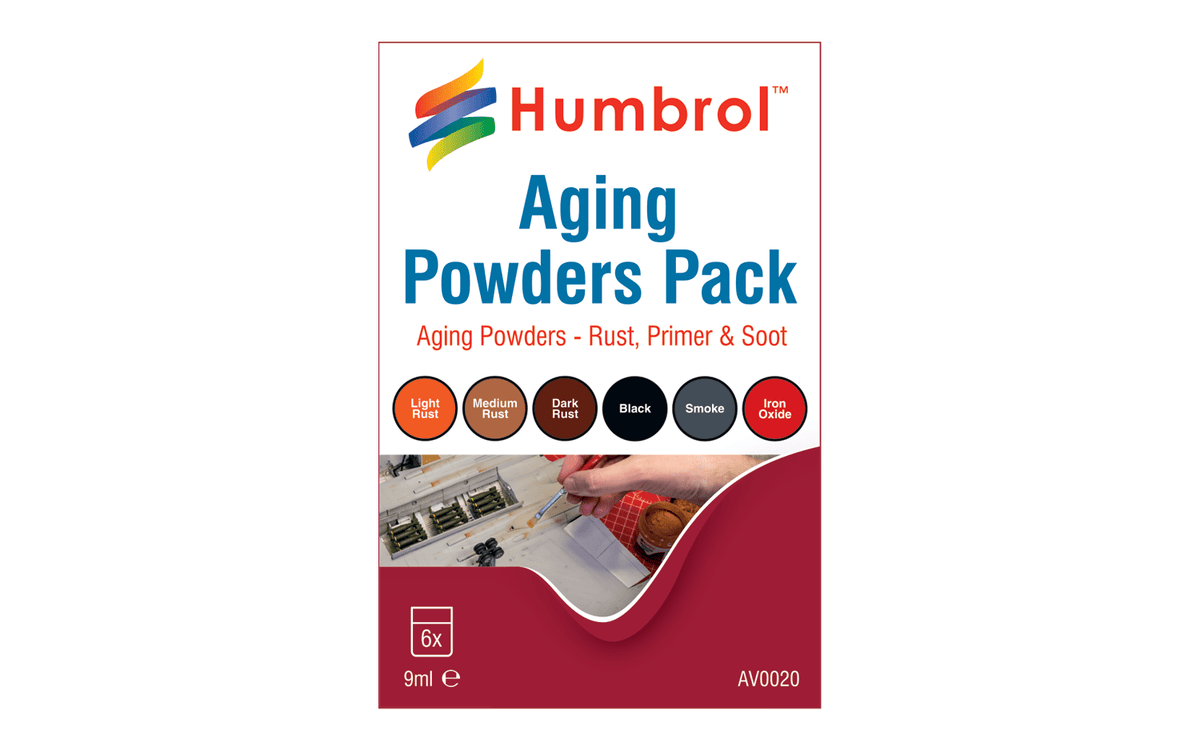 Aging powders mixed pack - 6 x 9ml