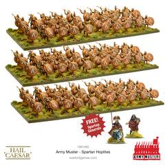Army Muster: Spartan Hoplites