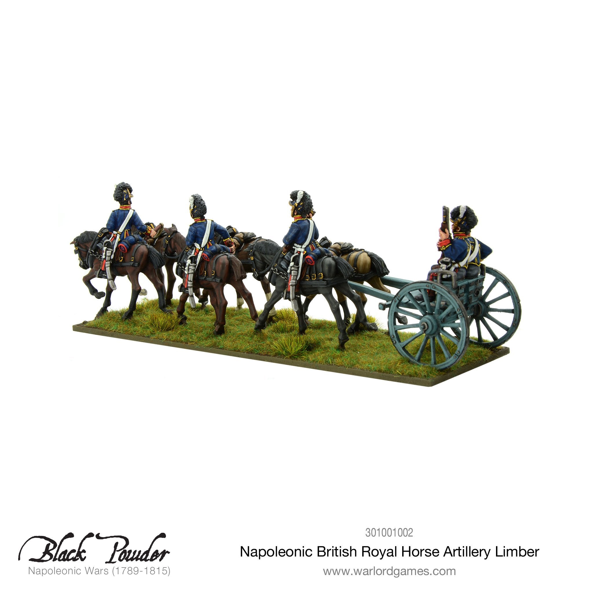 Napoleonic British Royal Horse Artillery limber