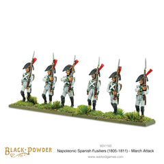 Napoleonic Spanish Fusiliers (1805-1811) - March Attack
