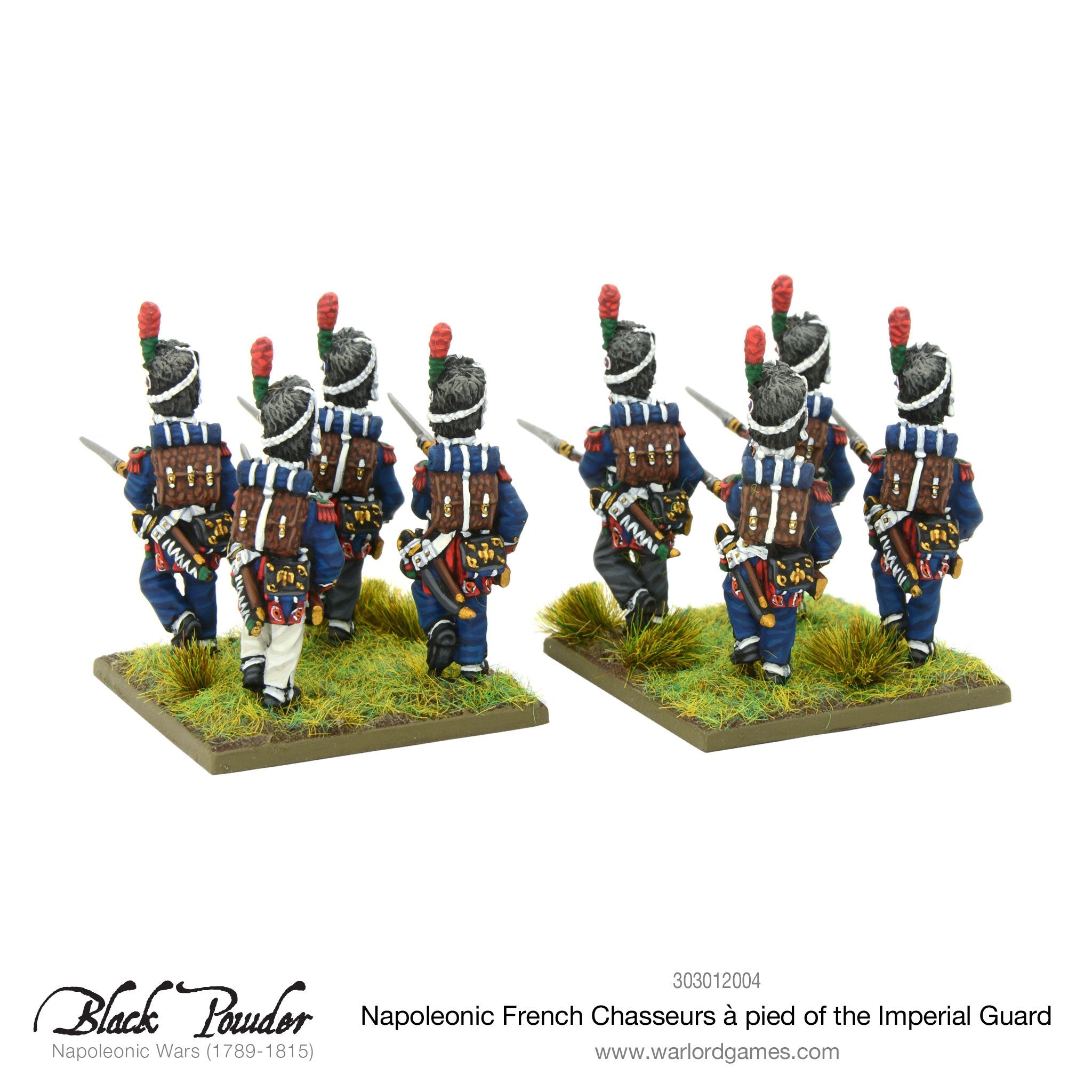 Napoleonic French Chasseurs a Pied of the Imperial Guard