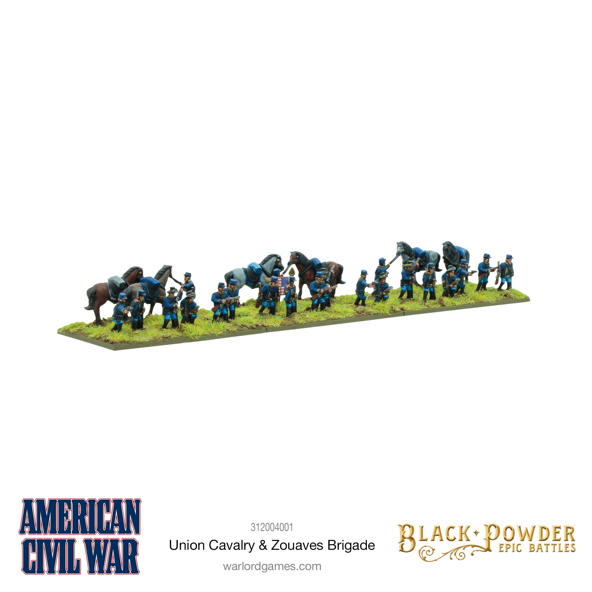 Black Powder Epic Battles - American Civil War Union Cavalry & Zouaves Brigade