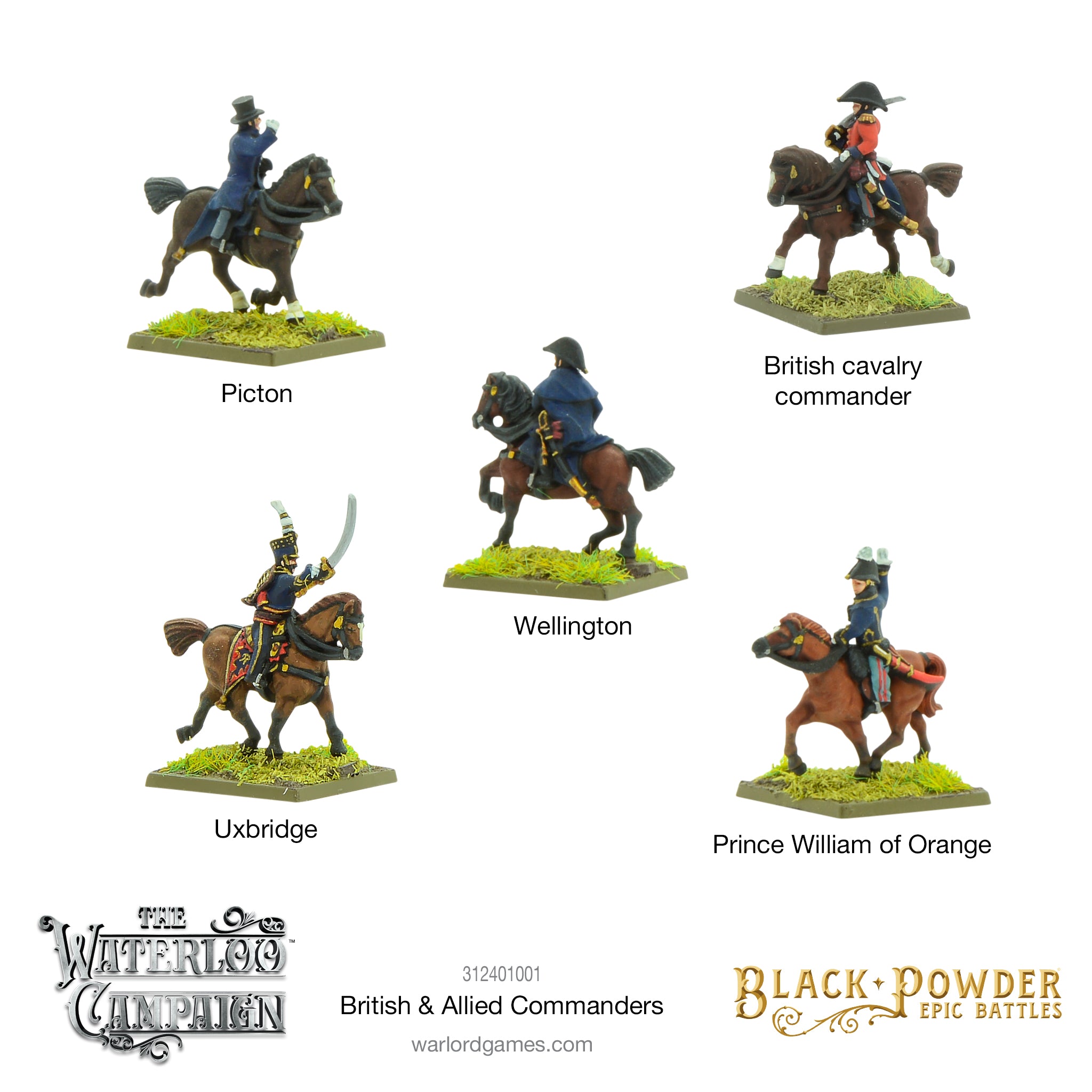 Black Powder Epic Battles: Napoleonic British & Allied Commanders