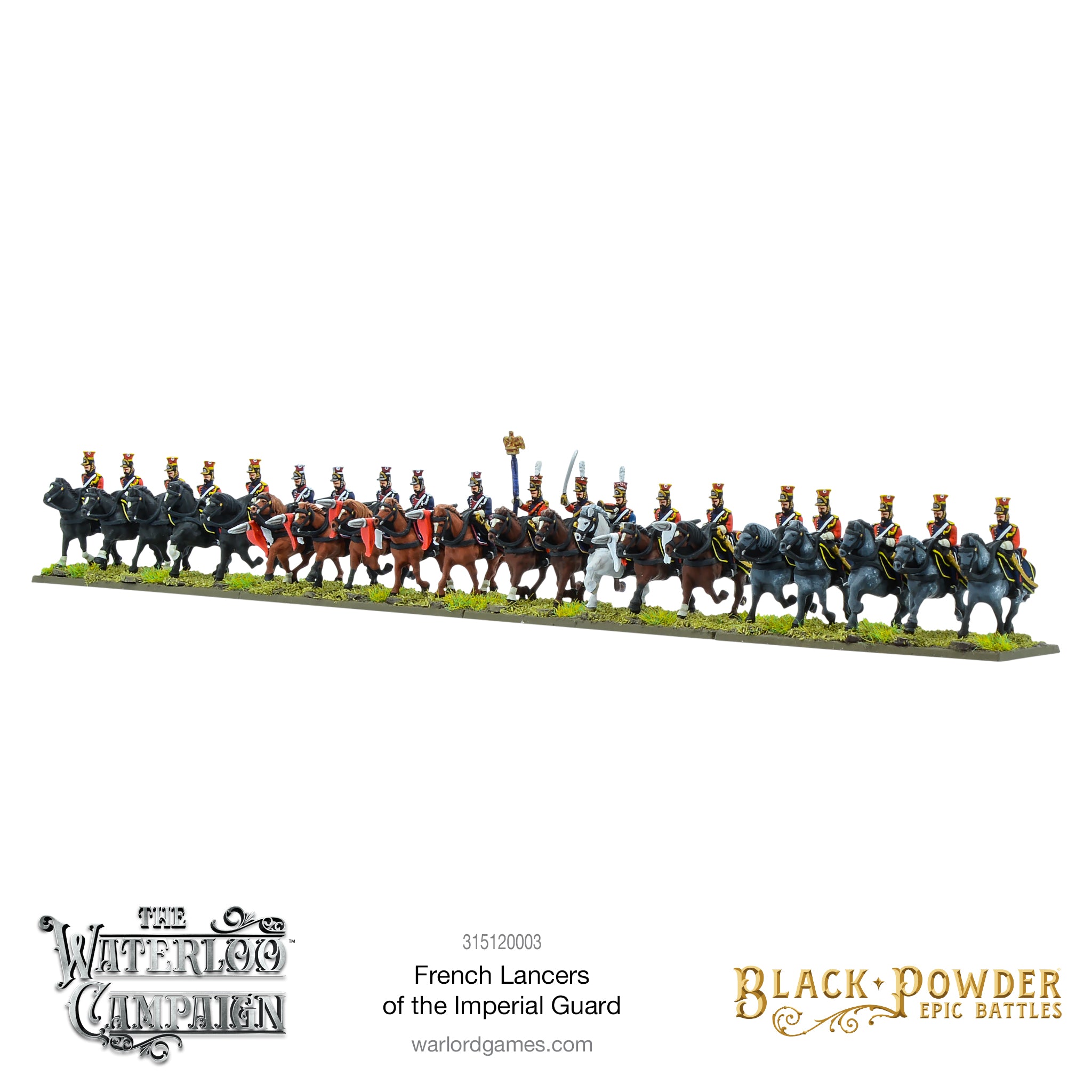 Black Powder Epic Battles: Waterloo - French Lancers of the Imperial Guard