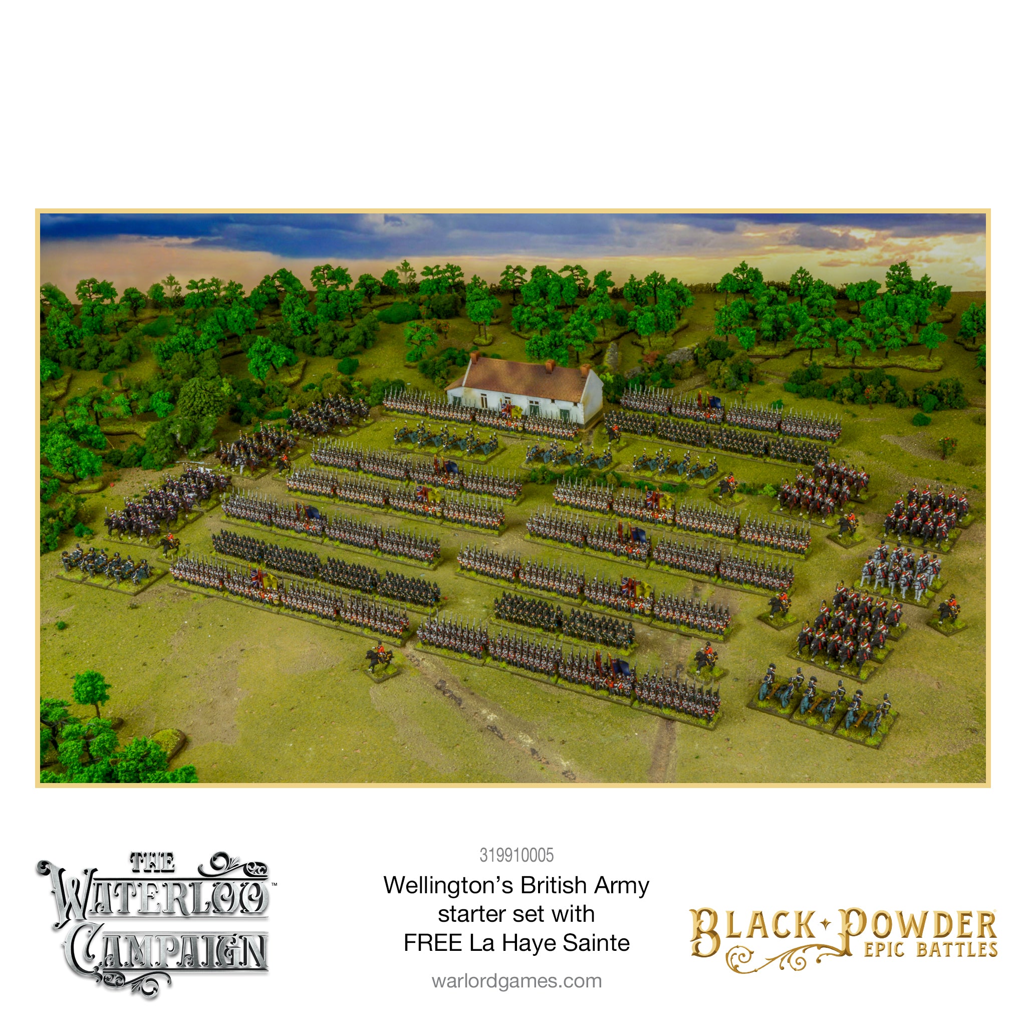 Black Powder Epic Battles: Waterloo British Starter Army Special Offer