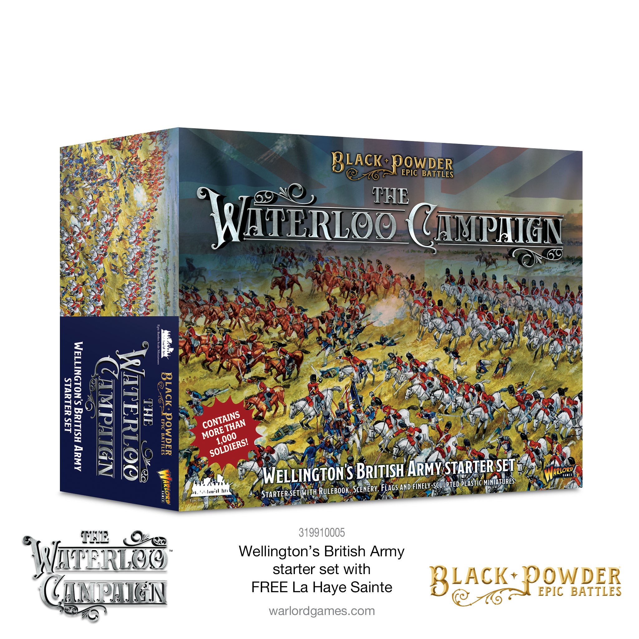 Black Powder Epic Battles: Waterloo British Starter Army Special Offer