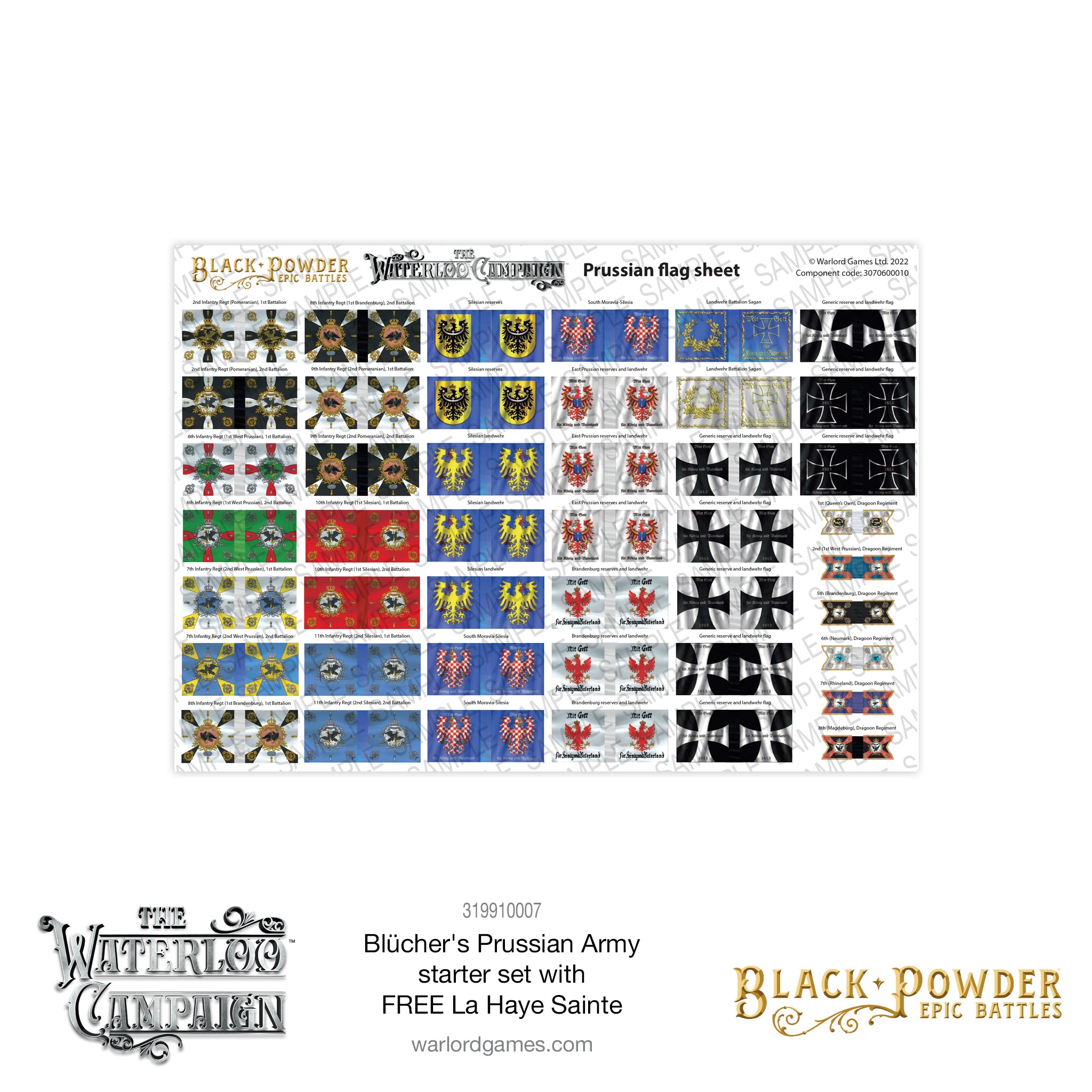 Black Powder Epic Battles: Waterloo Prussian Starter Army Special Offer