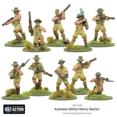 Australian militia infantry section (Pacific)