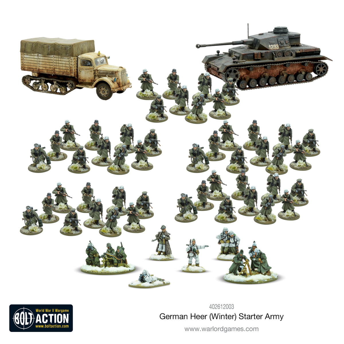 For the Fatherland! German Heer (Winter) starter army