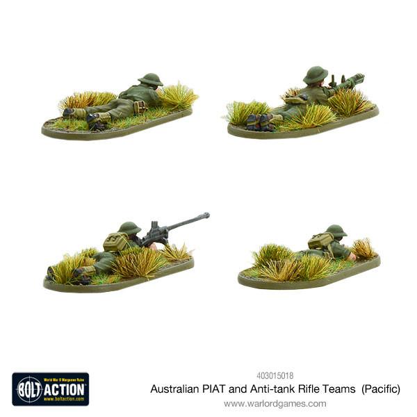 Australian PIAT and anti-tank rifle teams (Pacific)