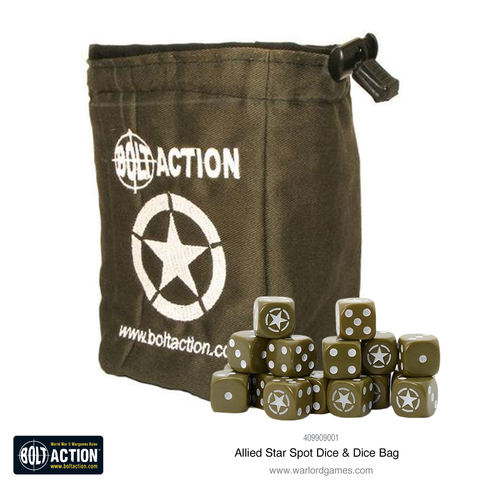 Allied Star D6 & Dice Bag