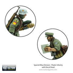 Spanish Blue Division - Plastic Infantry with Decal Sheet