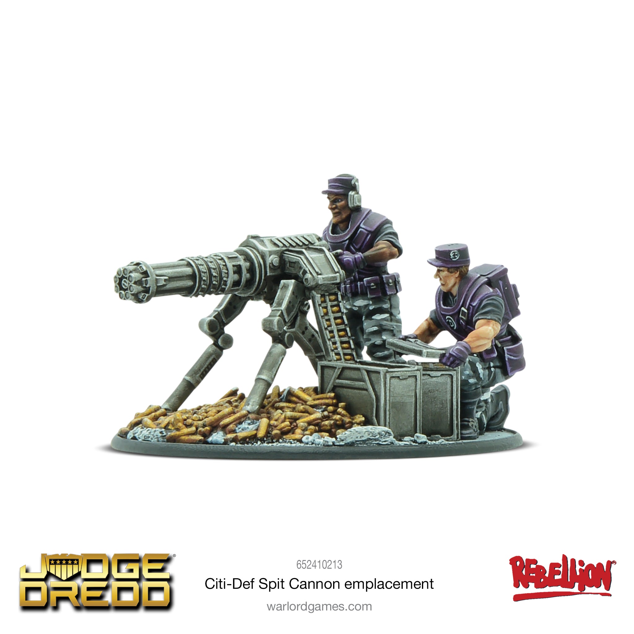 Judge Dredd: Citi-Def Spit Cannon emplacement