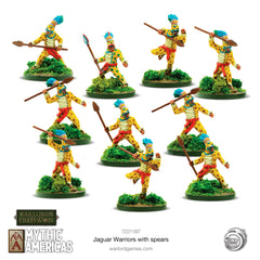Aztec: Jaguar Warriors with spears