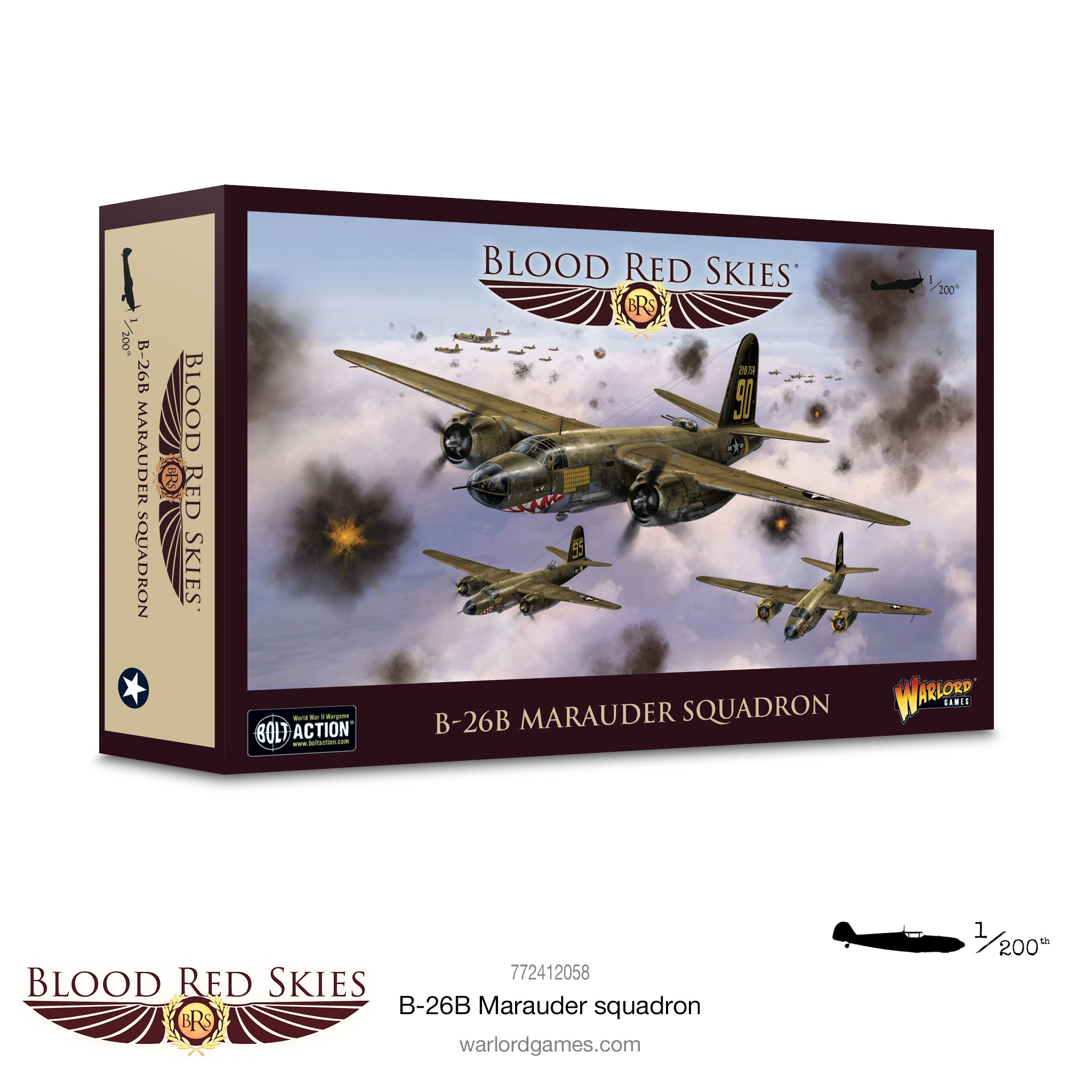 Blood Red Skies B-26B Marauder squadron