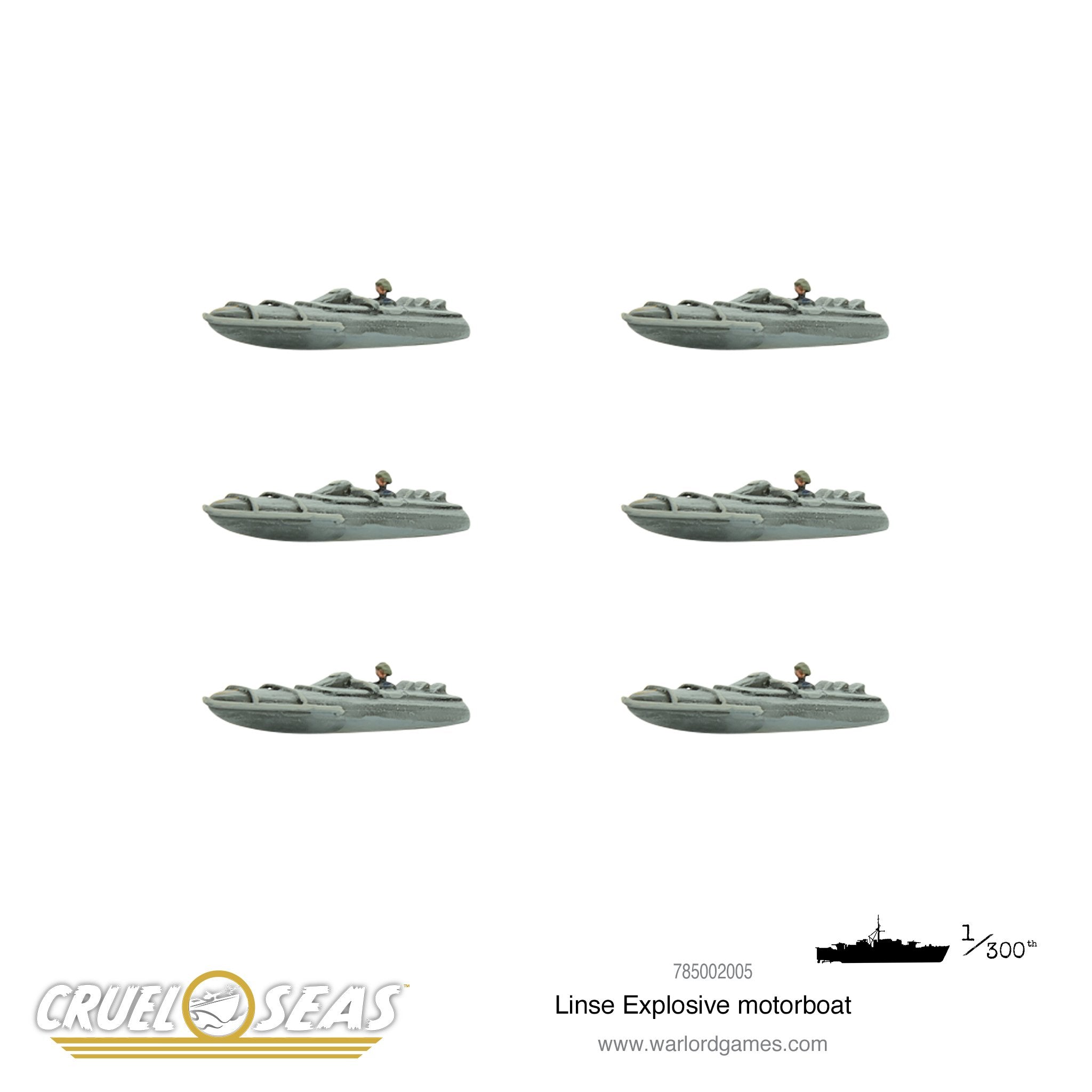 Cruel Seas: Linse explosive motorboat