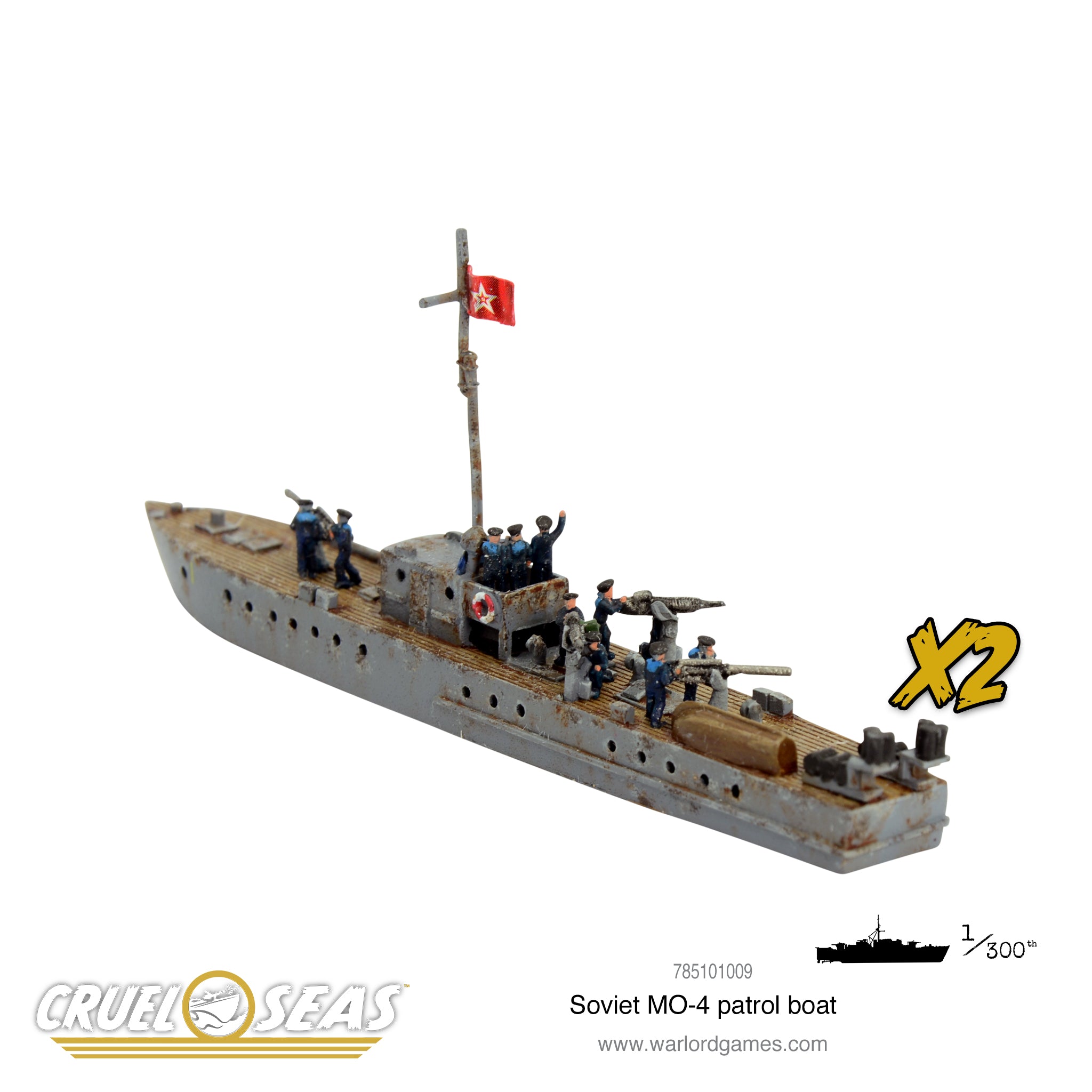 Cruel Seas: Soviet MO-4 patrol boat