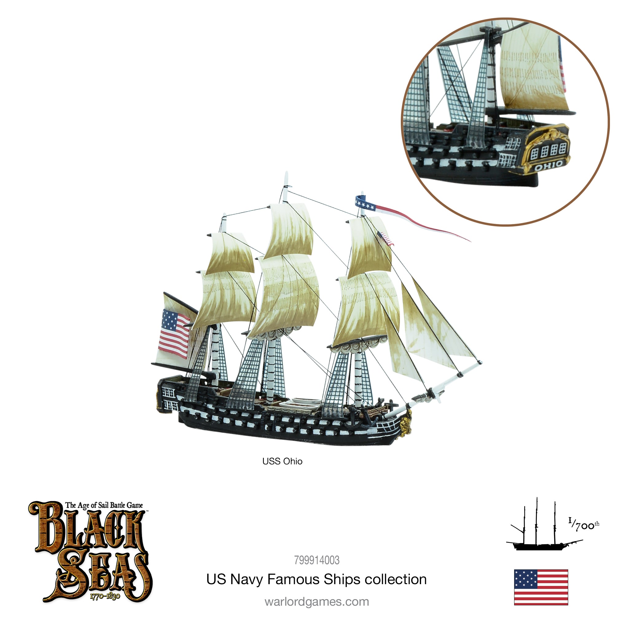 Black Seas: United States Famous Ships Bundle