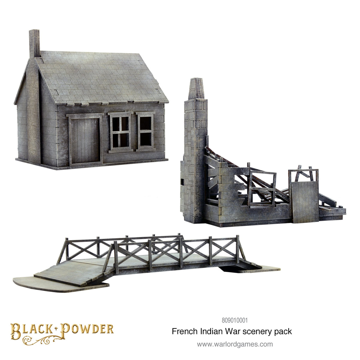 French Indian War scenery pack