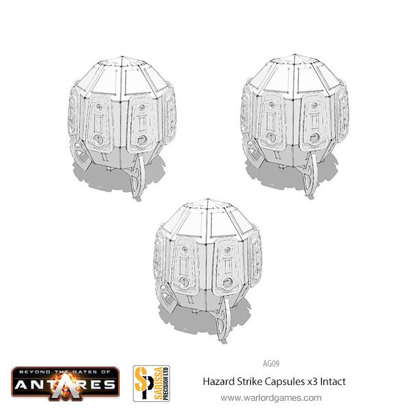 x3 Hazard Strike Capsules set