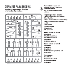 German passengers frame