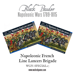 Napoleonic French Line Lancers Brigade