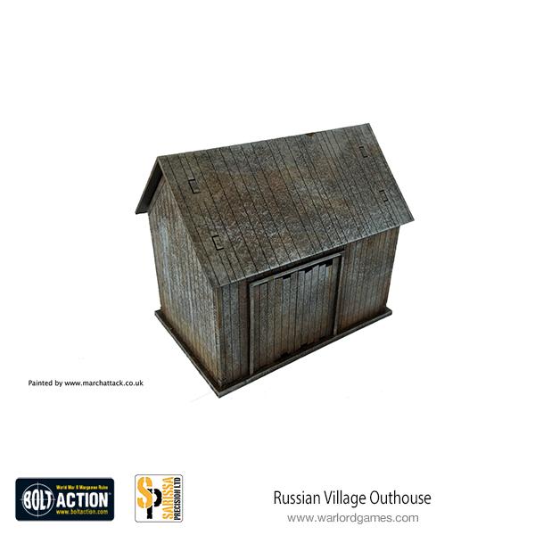 Russian Village Outhouse/Barn