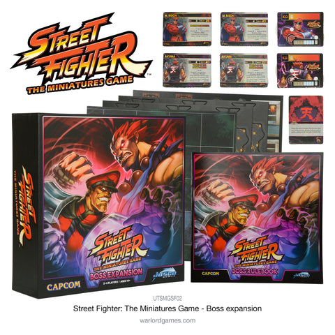 Street Fighter: The Miniatures Game - Boss Expansion