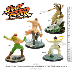 Street Fighter: The Miniatures Game - Street Fighter III: Third Strike character pack