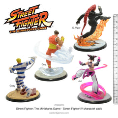 Street Fighter: The Miniatures Game - Street Fighter IV character pack
