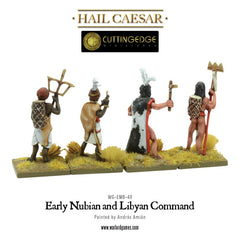 Early Nubian and Libyan command