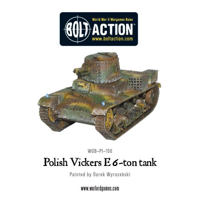 Polish Vickers E 6-ton tank
