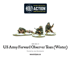 US Army Forward Observer team (Winter)