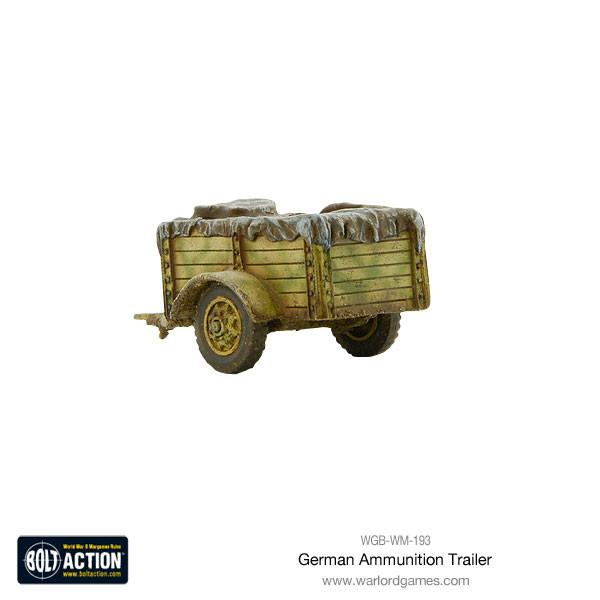 German Ammunition trailer