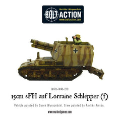 15 cm sFH auf Lorraine Schlepper(f)