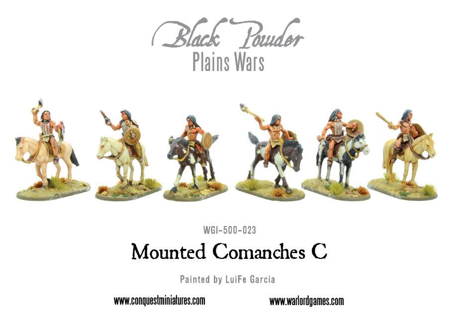 Mounted Comanches C