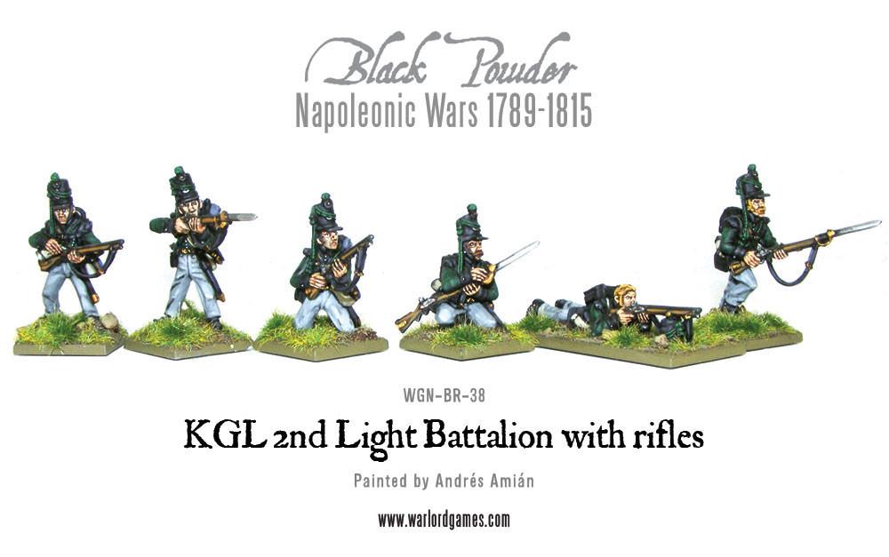 KGL 2nd Light Battalion with rifles