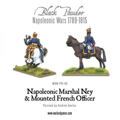 Napoleonic Marshal Ney & Mounted French Officer