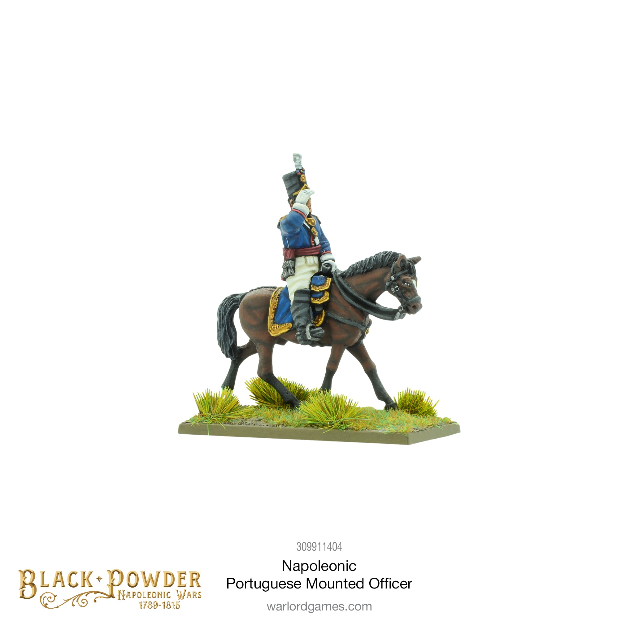 Mounted Portuguese officer