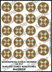 Macedonian Phalangite Shield Design 6