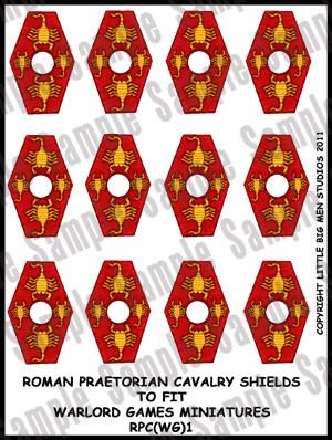 Praetorian Cavalry shield designs 1