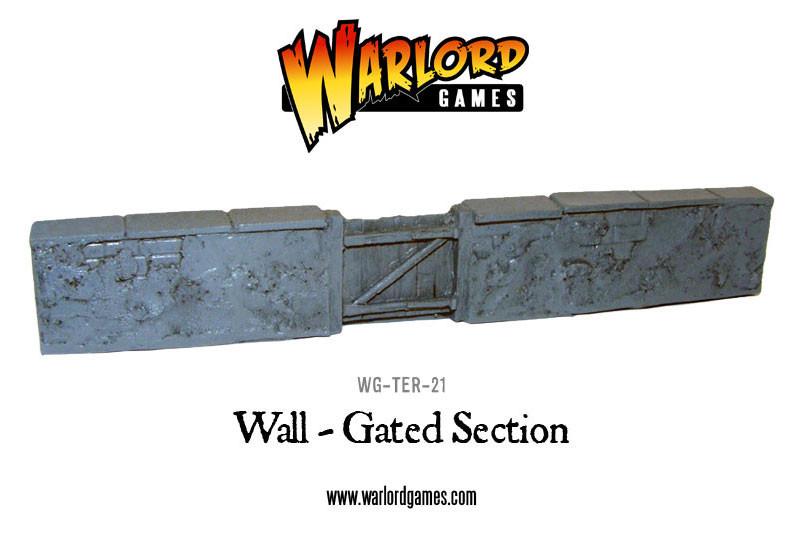 Wall gated section