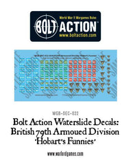 British 79th Armoured Division (Hobart's Funnies) decal sheet